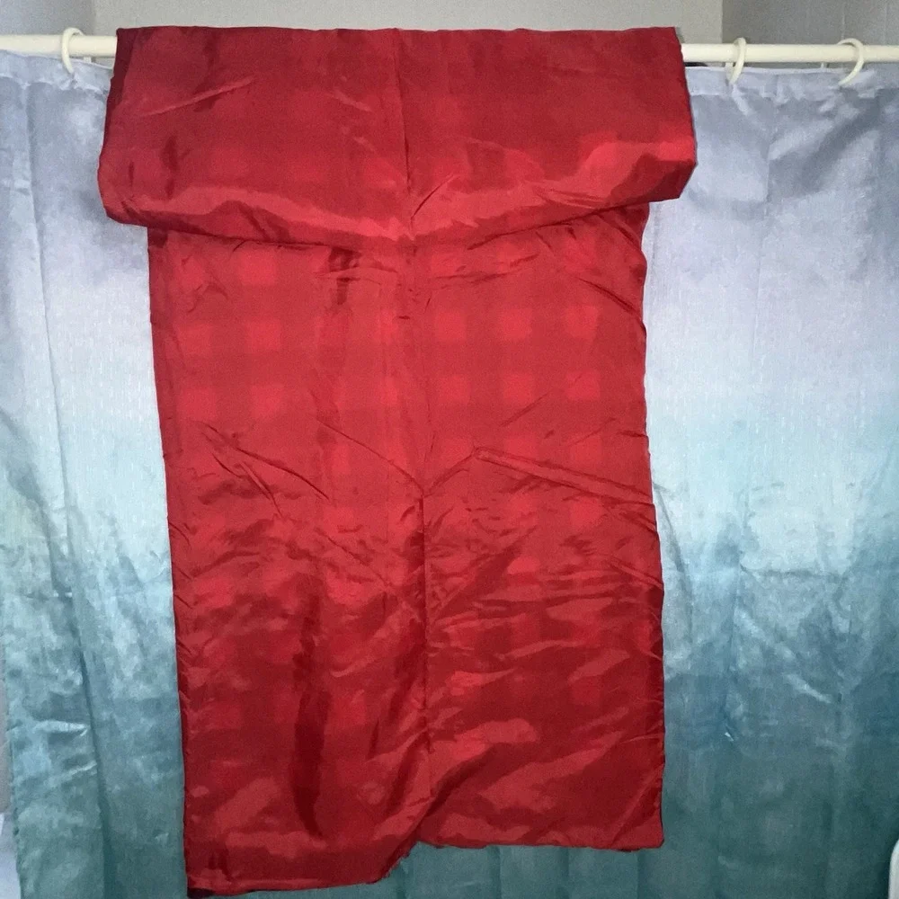 Marlboro Unlimited‎ Sleeping Bag Bed Roll Plaid Fleece Lined Red Vintage